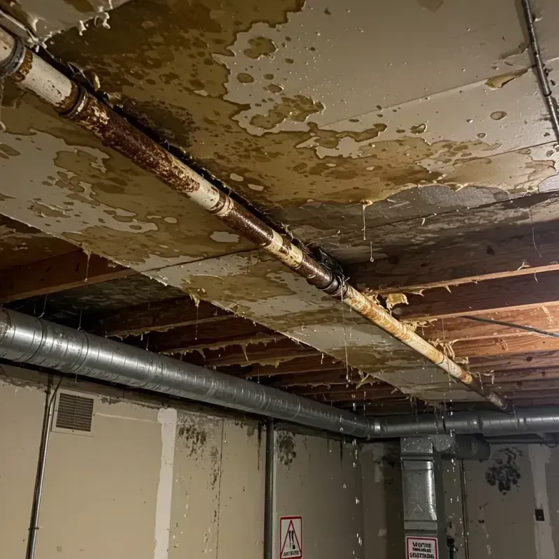 Ceiling Water Damage Repair in Dulac, LA